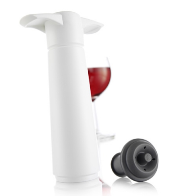 Вакуумный насос WineSaver, подарочная коробка (1 насос + 2 пробки), Vacu Vin